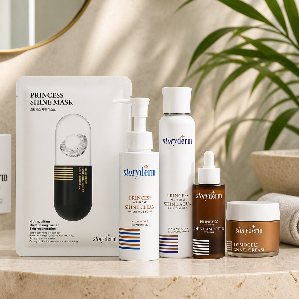 Storyderm Princess Shine — Detoxifying and regenerative liquid microneedling
